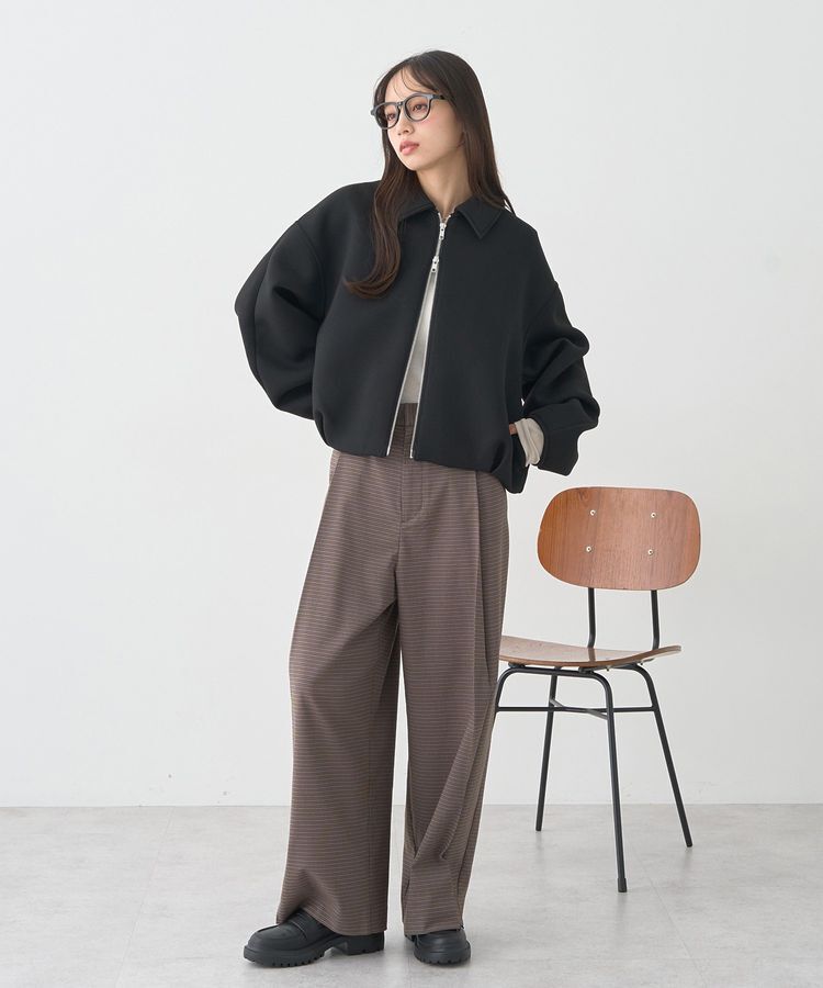 earth music&ecology「ウエストタブタックパンツ」|その他|