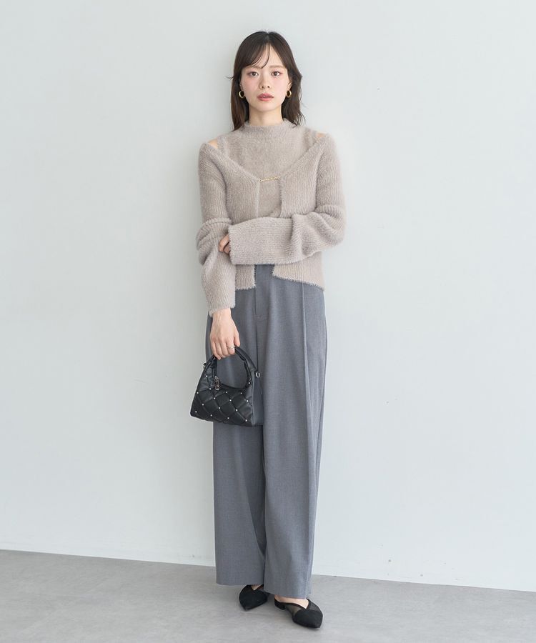 earth music&ecology「ウエストタブタックパンツ」|その他|