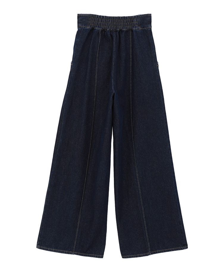 earth music&ecology「ハイウエストデニムパンツ」|デニム|