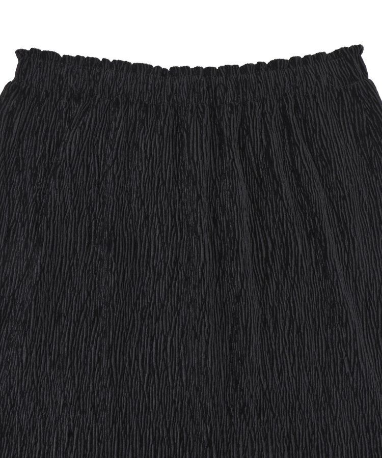 earth music&ecology「シャイニーベロアスカート」|タイト|