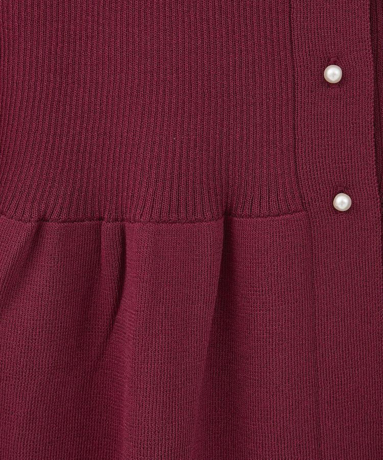 earth music&ecology「ペプラムニットカーディガン」|カーディガン|