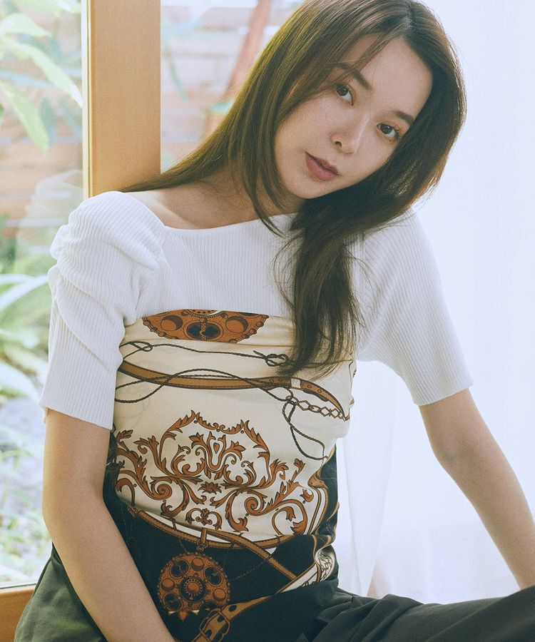 earth music&ecology「大判スカーフ」|バンダナ・スカーフ|