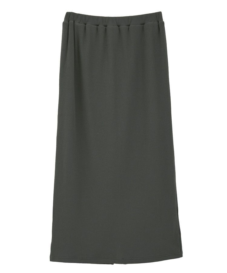 earth music&ecology「カットリブナロースカート」|タイト|