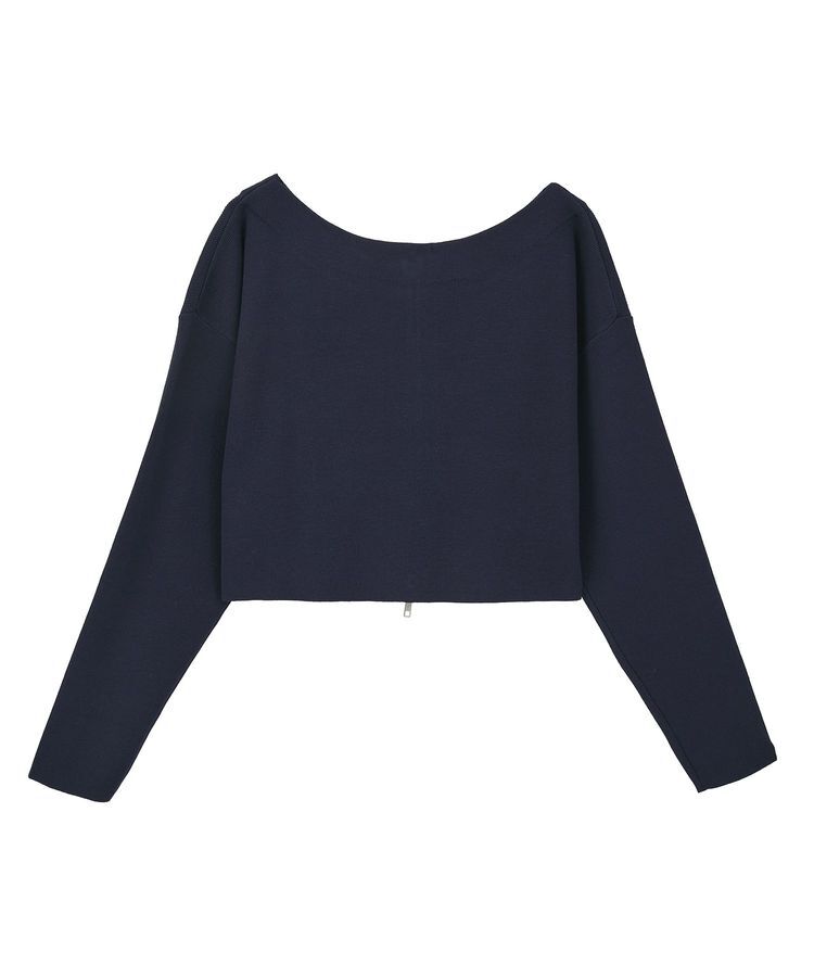 earth music&ecology「ダブルジップロゴニットプルオーバー」|ニット・セーター|