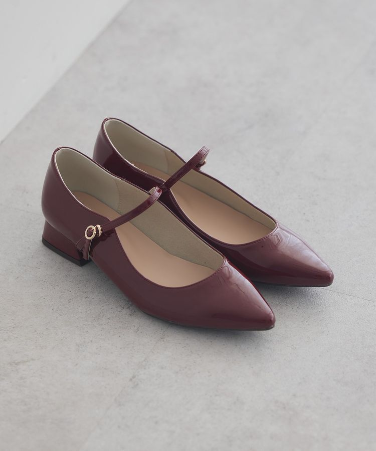 earth music&ecology「ORiental TRaffic エナメルヒールパンプス」|パンプス|