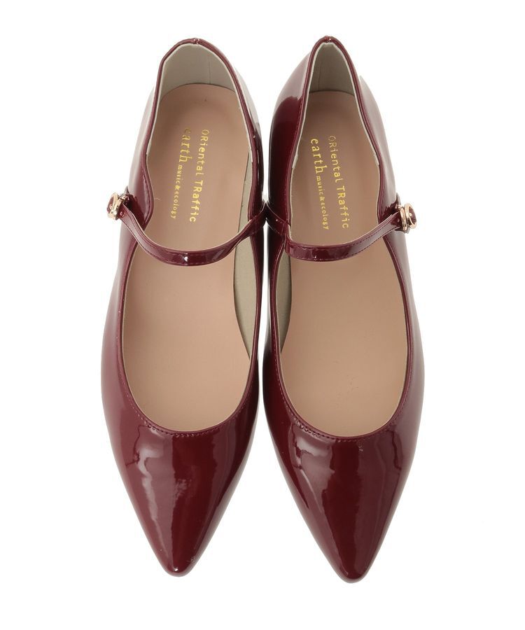 earth music&ecology「ORiental TRaffic エナメルヒールパンプス」|パンプス|