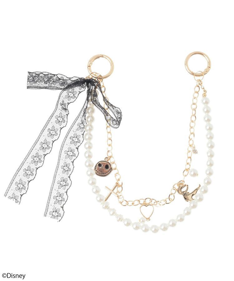 earth music&ecology「ナイトメア/レースリボン付きチャーム」|その他|