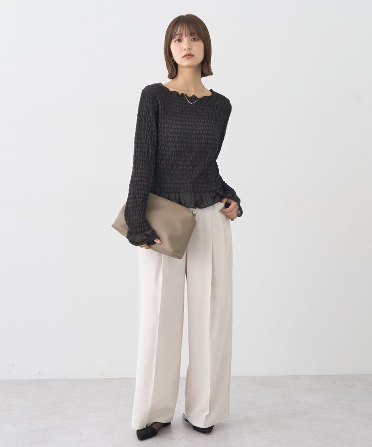 earth music&ecology「シャーリングメロープルオーバー」|Tシャツ・カットソー|