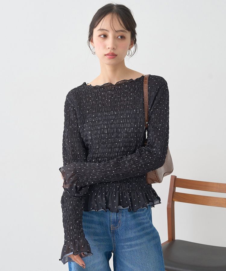 earth music&ecology「シャーリングメロープルオーバー」|Tシャツ・カットソー|