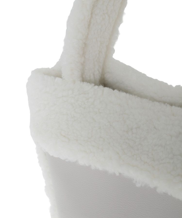 earth music&ecology「ムートン風ボアバッグ」|ショルダー・メッセンジャー|