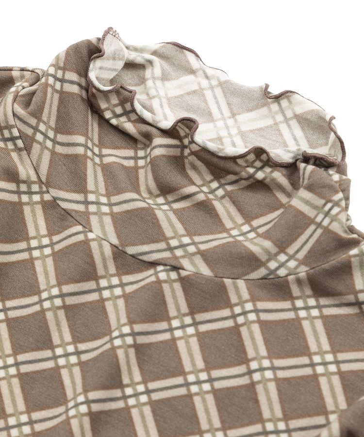 earth music&ecology「あったかフェミニンインナー(シアーハイネック)」|Tシャツ・カットソー|