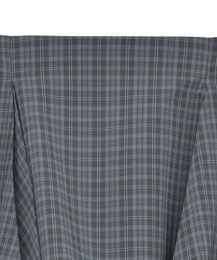 earth music&ecology「ハイウエストランダムティアードチェックスカート」|フレア|