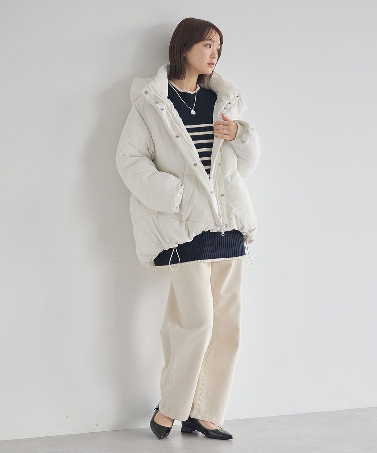 earth music&ecology「2WAYパファーブルゾン」|ブルゾン・スタジャン|