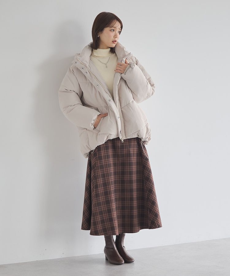 earth music&ecology「2WAYパファーブルゾン」|ブルゾン・スタジャン|