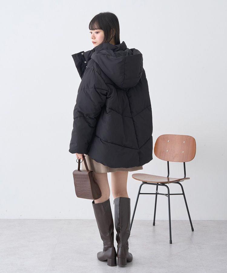 earth music&ecology「2WAYパファーブルゾン」|ブルゾン・スタジャン|