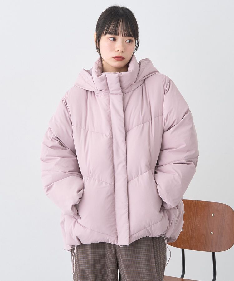 earth music&ecology「2WAYパファーブルゾン」|ブルゾン・スタジャン|