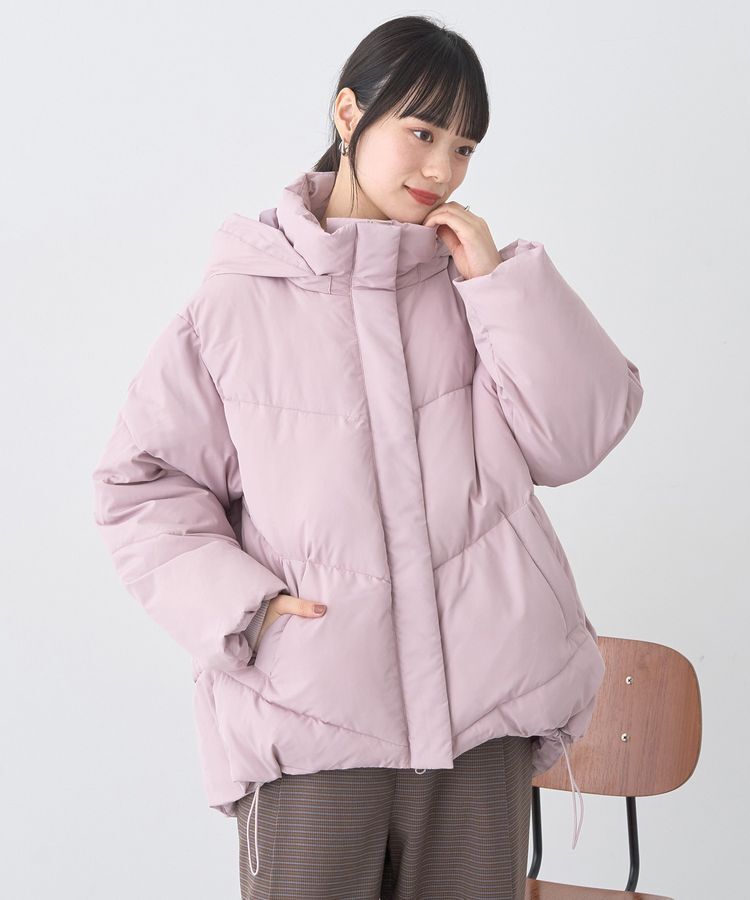 earth music&ecology「2WAYパファーブルゾン」|ブルゾン・スタジャン|