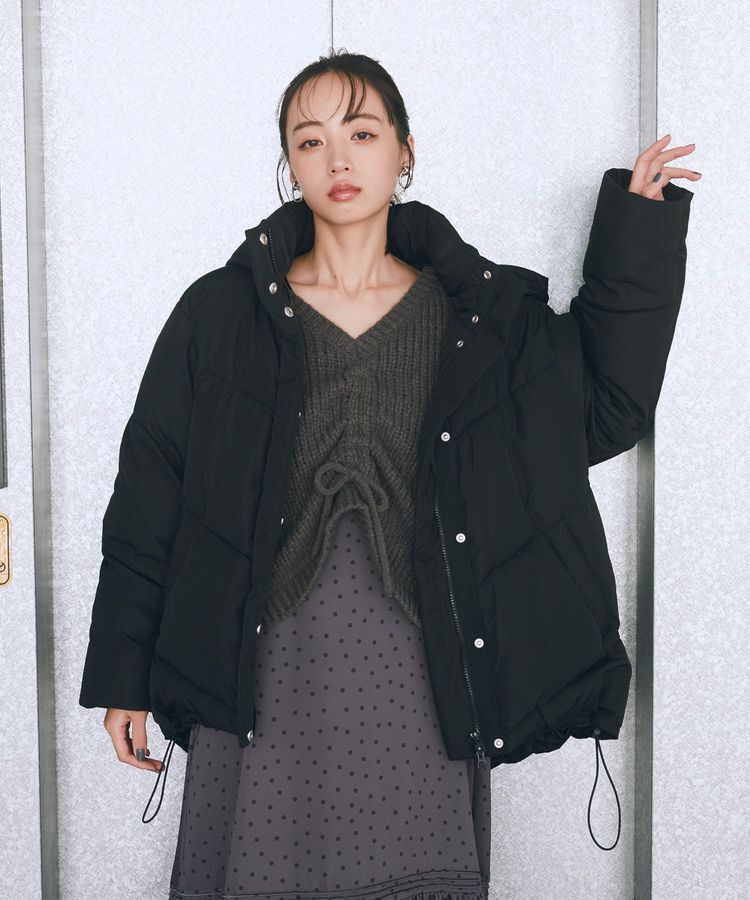 earth music&ecology「2WAYパファーブルゾン」|ブルゾン・スタジャン|