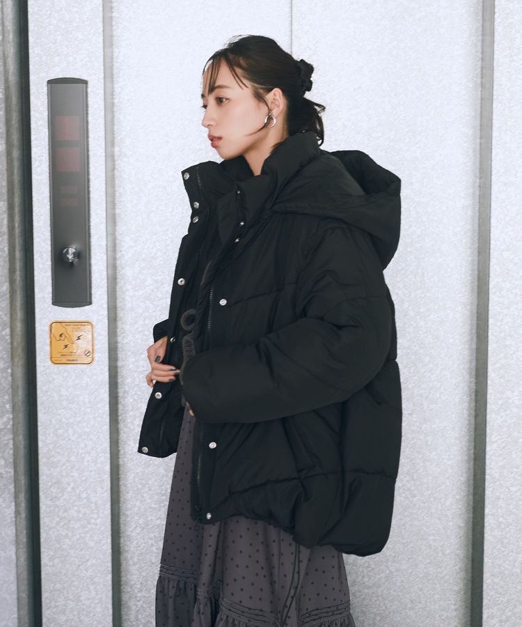 earth music&ecology「2WAYパファーブルゾン」|ブルゾン・スタジャン|