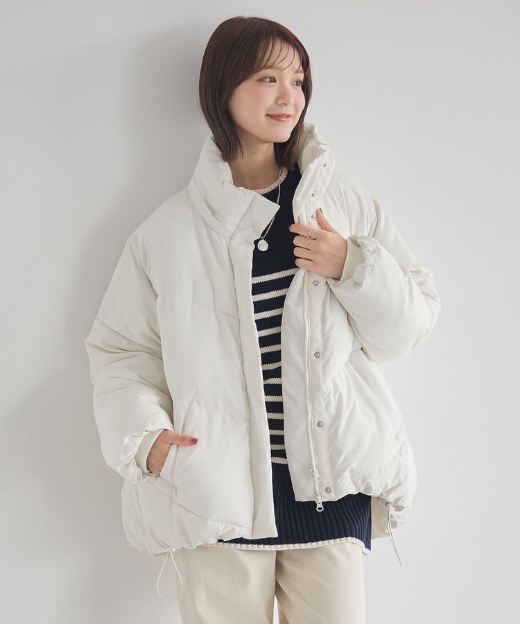 earth music&ecology「2WAYパファーブルゾン」|ブルゾン・スタジャン|