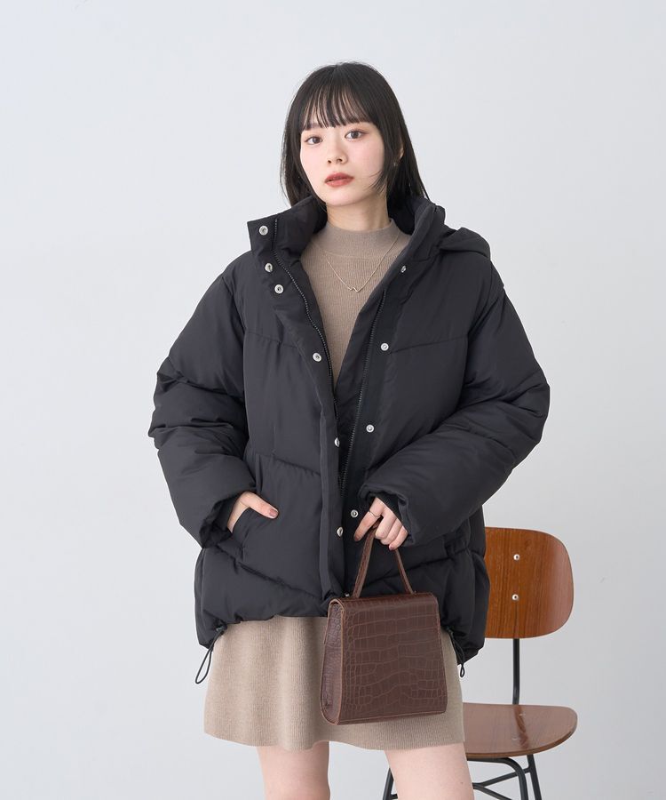 earth music&ecology「2WAYパファーブルゾン」|ブルゾン・スタジャン|