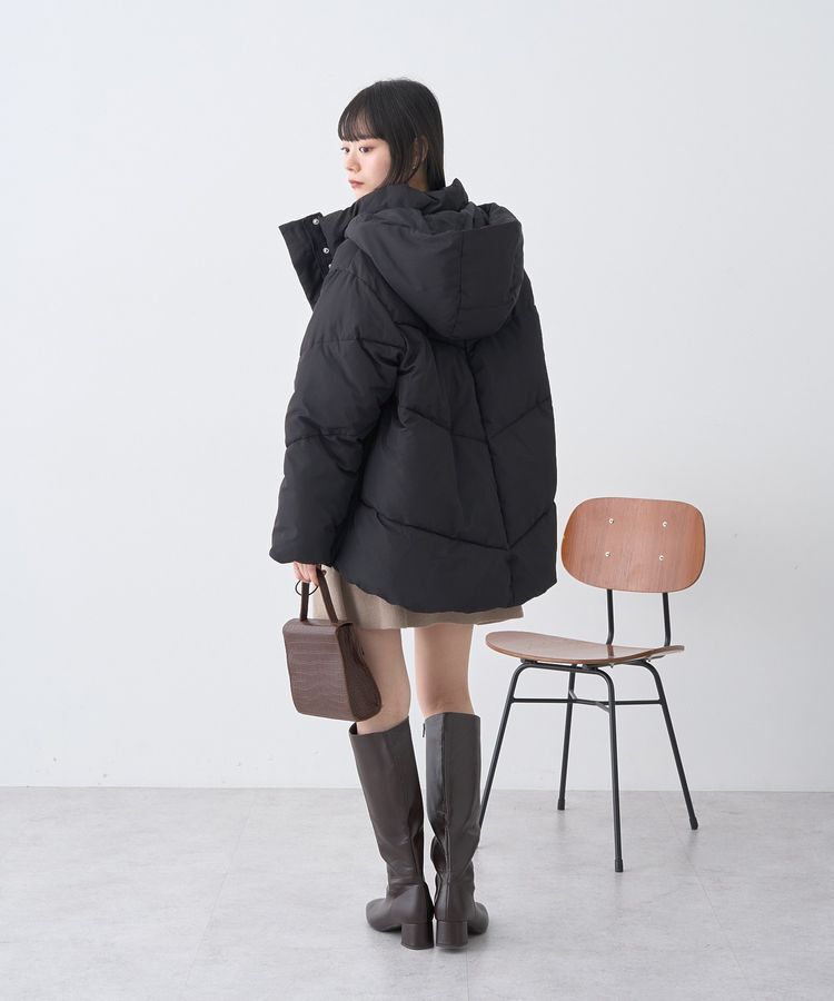 earth music&ecology「2WAYパファーブルゾン」|ブルゾン・スタジャン|