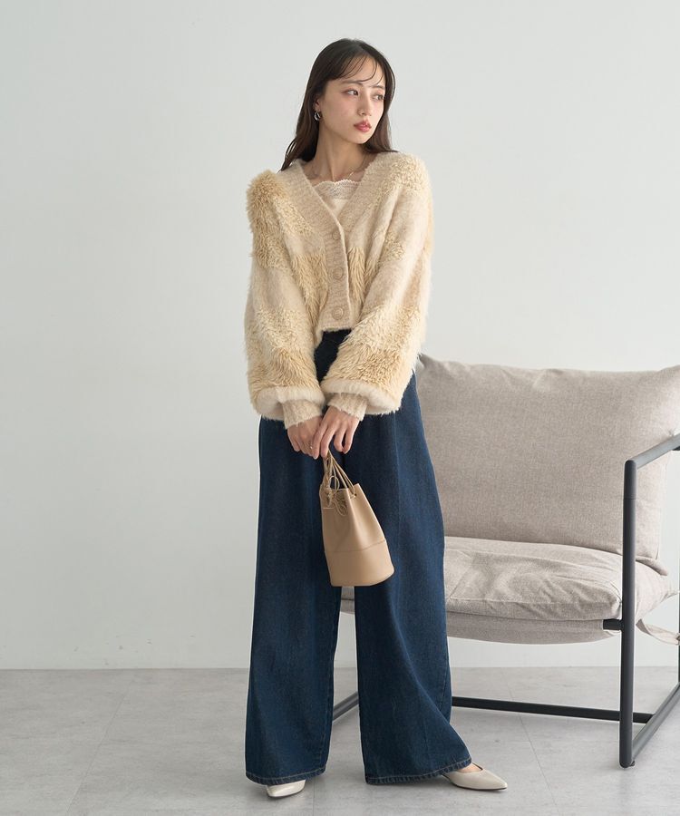 earth music&ecology「あったかフェミニンインナー(2wayネック)」|Tシャツ・カットソー|