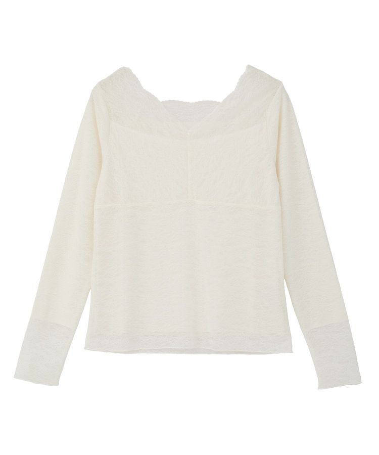 earth music&ecology「あったかフェミニンインナー(2wayネック)」|Tシャツ・カットソー|