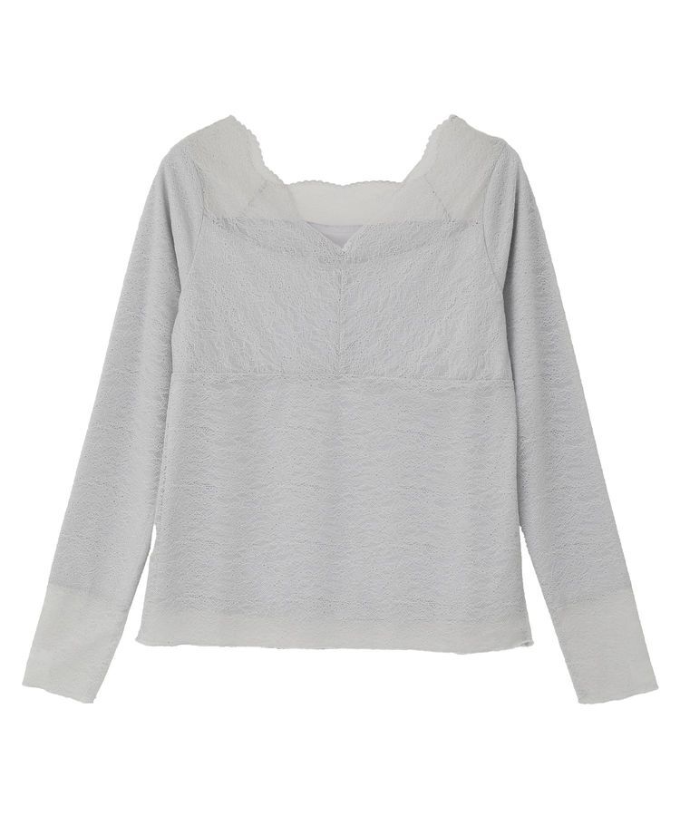 earth music&ecology「あったかフェミニンインナー(2wayネック)」|Tシャツ・カットソー|