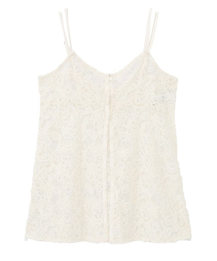 earth music&ecology「モールレースキャミチュニック」|チュニック|