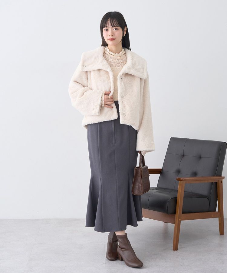 earth music&ecology「あったかフェミニンインナー(ハイネック)」|Tシャツ・カットソー|