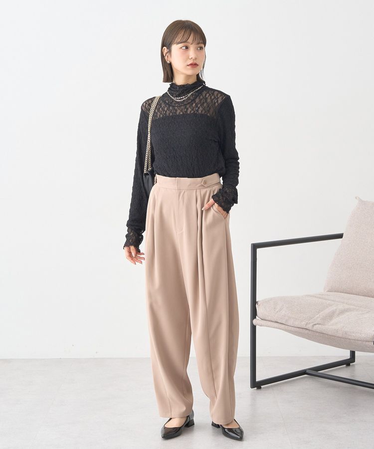 earth music&ecology「あったかフェミニンインナー(ハイネック)」|Tシャツ・カットソー|