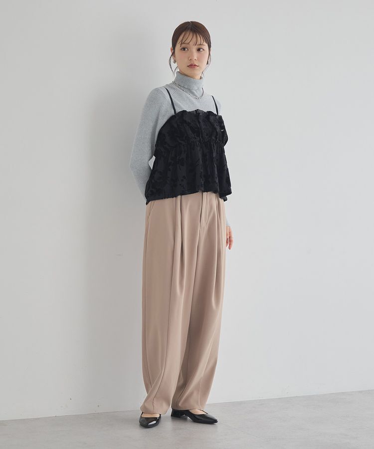 earth music&ecology「タックコクーンパンツ」|その他|