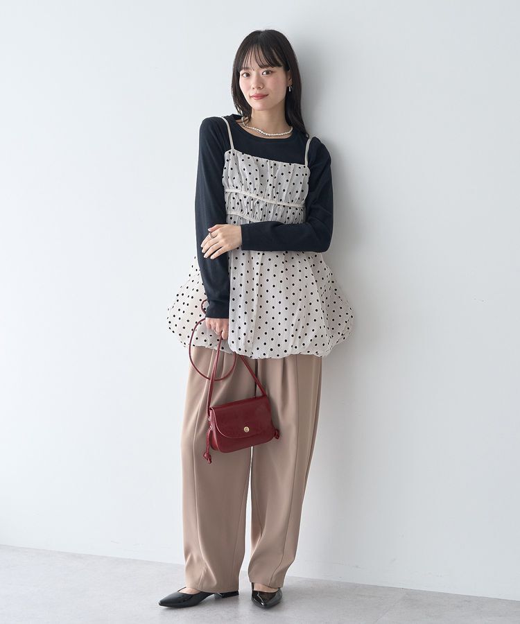 earth music&ecology「タックコクーンパンツ」|その他|