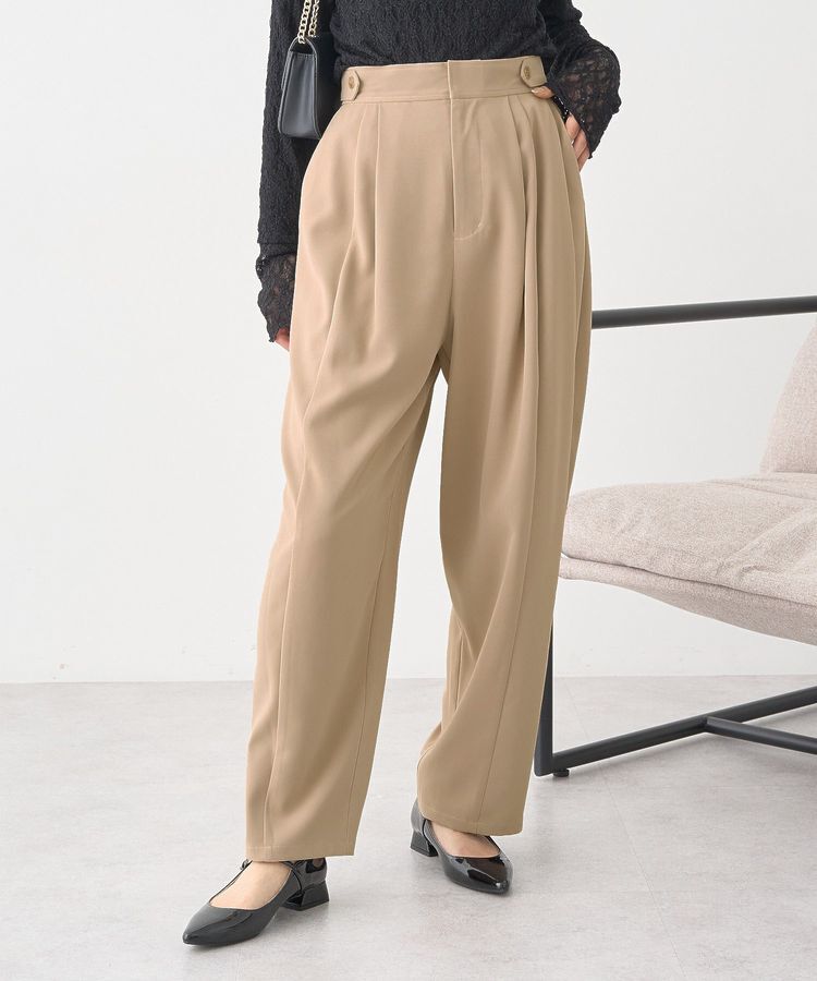 earth music&ecology「タックコクーンパンツ」|その他|