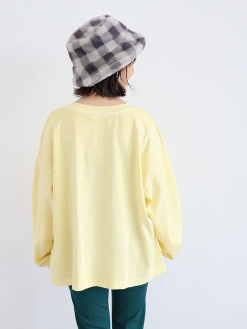  「PEANUTSピグメントロングT」|Tシャツ・カットソー|