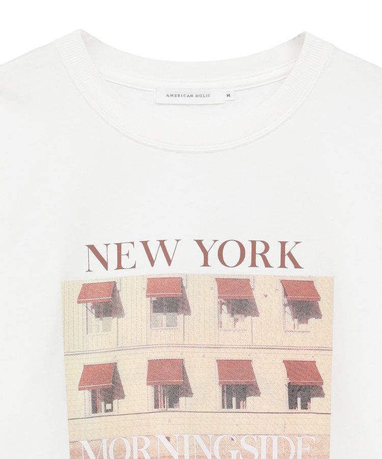 AMERICAN HOLIC「ロゴ＆フォトプリントTシャツ」|Tシャツ・カットソー|