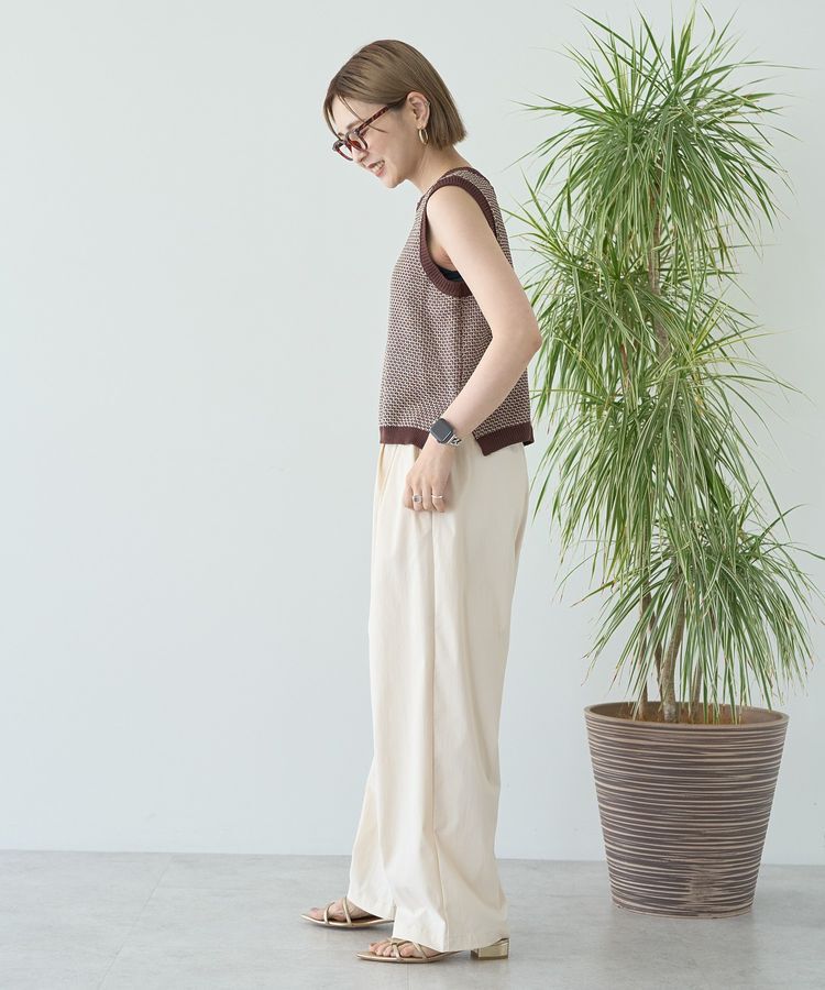 AMERICAN HOLIC「ジャガードニットベスト」|ベスト・ジレ|