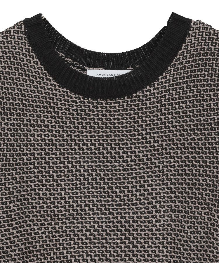 AMERICAN HOLIC「ジャガードニットベスト」|ベスト・ジレ|