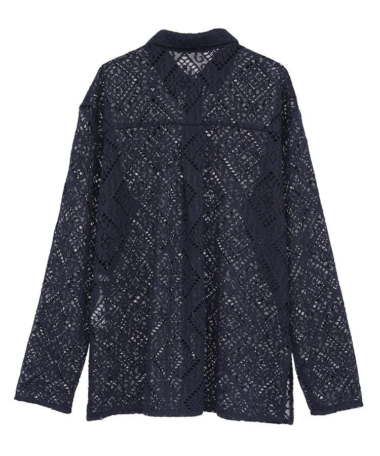 AMERICAN HOLIC「レース長袖シャツ」|シャツ・ブラウス|