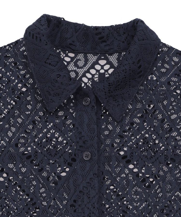 AMERICAN HOLIC「レース長袖シャツ」|シャツ・ブラウス|