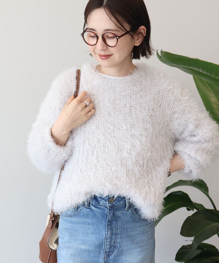 AMERICAN HOLIC「シャギーニットプルオーバー」|ニット・セーター|