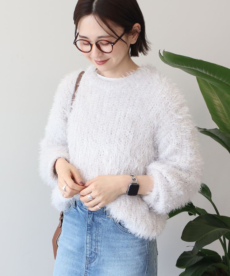 AMERICAN HOLIC「シャギーニットプルオーバー」|ニット・セーター|