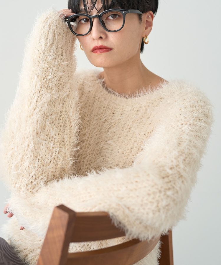 AMERICAN HOLIC「シャギーニットプルオーバー」|ニット・セーター|