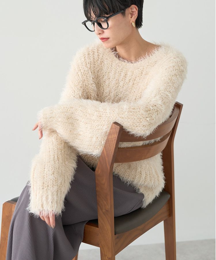 AMERICAN HOLIC「シャギーニットプルオーバー」|ニット・セーター|