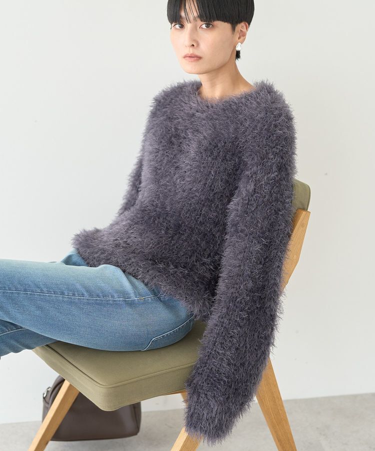 AMERICAN HOLIC「シャギーニットプルオーバー」|ニット・セーター|