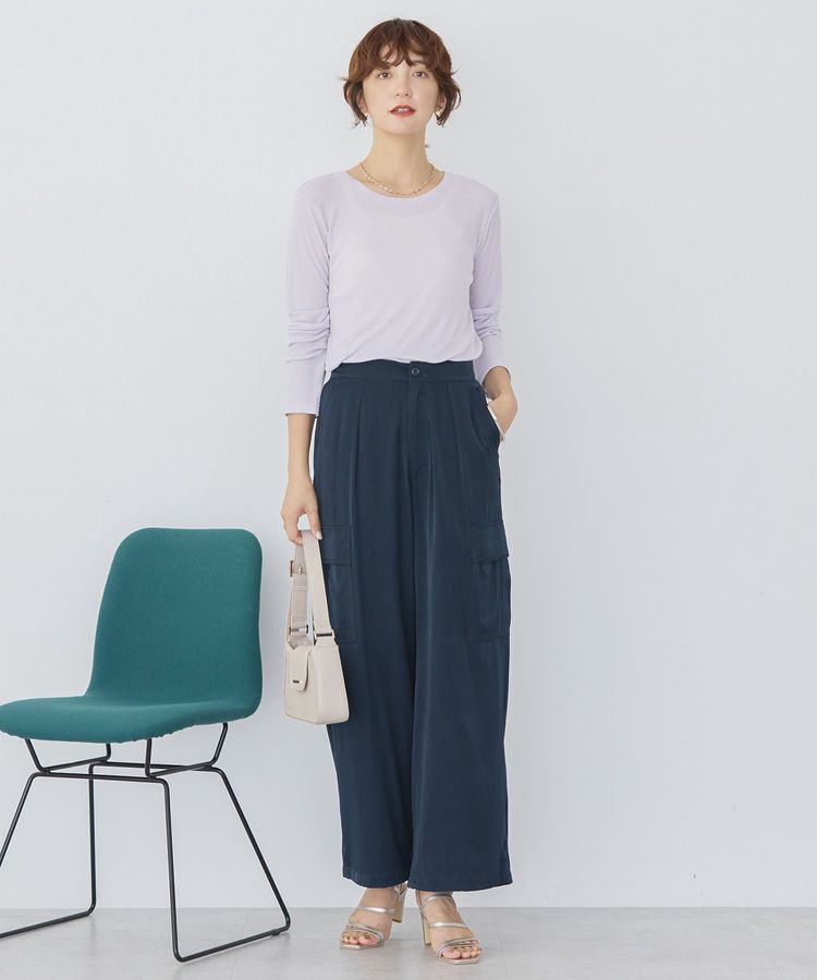 AMERICAN HOLIC「シアーリブプルオーバー」|Tシャツ・カットソー|