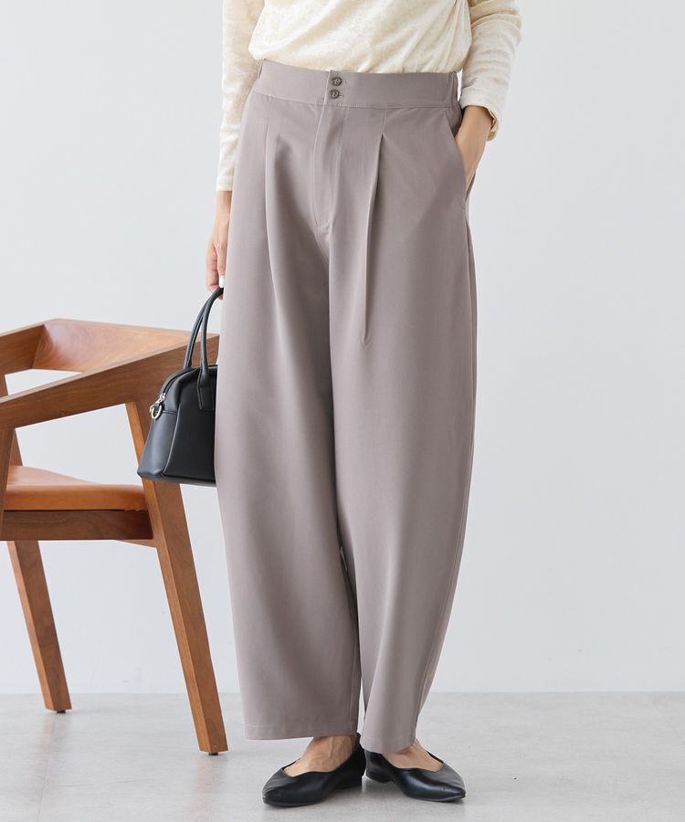 AMERICAN HOLIC「カーブスラックスパンツ」|その他|Gray Beige