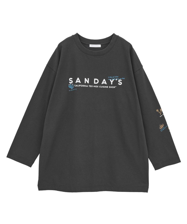 AMERICAN HOLIC「SANDAYS ロングTシャツ/チュニック」|Tシャツ・カットソー|