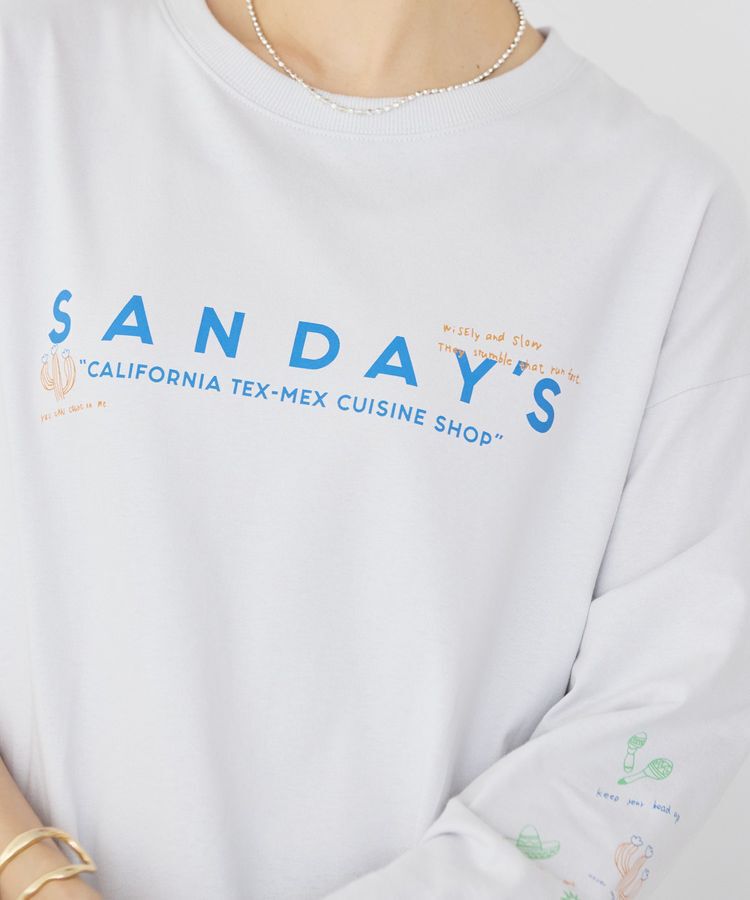 AMERICAN HOLIC「SANDAYS ロングTシャツ/チュニック」|Tシャツ・カットソー|